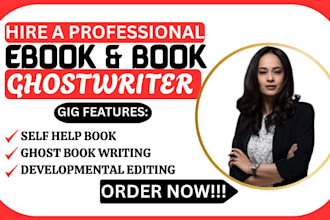 ghostwrite fiction and non fiction novel ghost book writer ebook ghostwriting