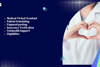 do medical virtual assistant, patient scheduling, insurance verification, tele