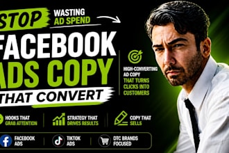create high converting ad copy and creative strategy for dtc
