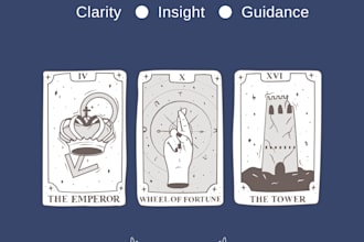 give you an intuitive tarot reading for clarity and insight