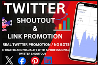 promote website, share website link promotion to  300m active USA UK twitter ig