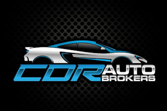 create racing, motorsport and car logo design