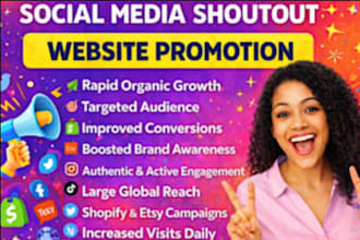 shoutout, share website link, promote amazon book, product, crypto, brand, video