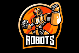 make electronics mascot logo design with unlimited review