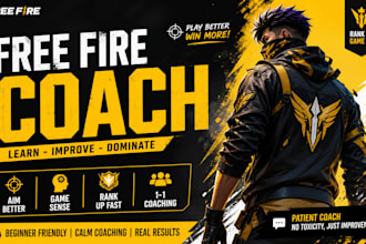 teach you how to play free fire, new or starting