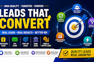 deliver premium sweeps takes leads, pch leads, first hit leads that convert