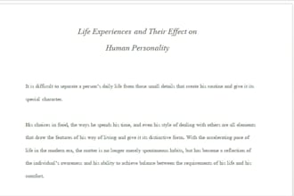 write high quality english articles