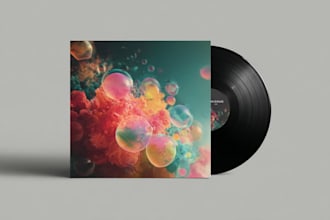 design album or single cover art
