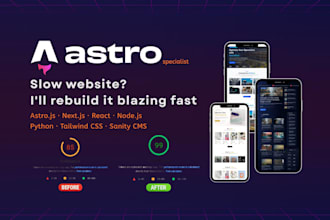 build a fast website with astro js for your business or blog