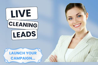cleaning service leads ads design sales funnel