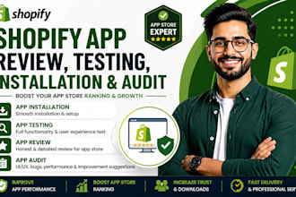 do shopify app review, testing, shopify app installation shopify app marketing
