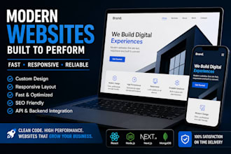 build and host a website for you