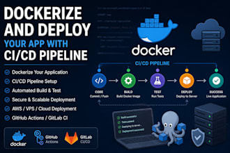 dockerize and deploy your app with ci cd pipeline