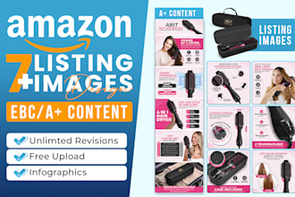 design amazon a plus content and listing images