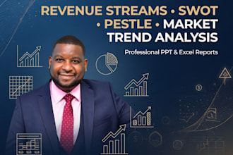 do revenue stream swot pestle market trend analysis model reaserch ppt and excel