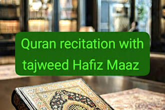 recite quran with tajweed in beautiful arabic voice