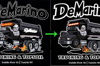 vectorize logo, redraw image to vector fast and professionally