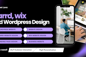 design wordpress website redesign carrd landing page carrd co website