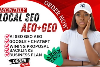 do website local seo aeo geo, gmb ranking, aeo, geo for website ranking