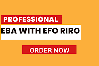 make eba with efo riro with gbegiri for people at an event