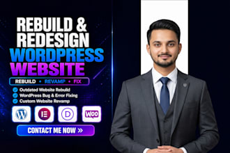 rebuild wordpress website rebuild website redesign wordpress build wordpress
