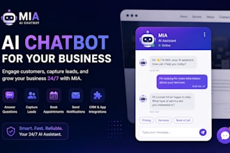 build custom ai chatbots for your business website