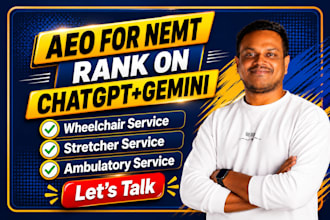 optimize ai search for nemt to generate private pay leads