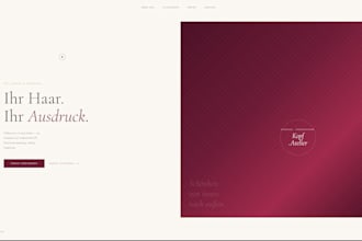 design a modern, responsive website for your business
