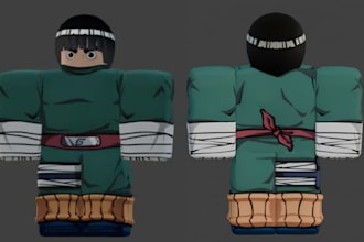 do roblox character model, 3d roblox modeling, armor clothing in r15,r6 assets