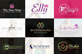design fitness, massage, therapy gym, yoga, skincare and spa logo design for you