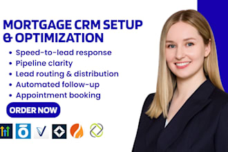 mortgage CRM setup with velocify floify gohighlevel surefire total expert jungo