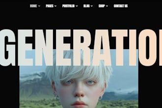 design wix videographer portfolio website video production gallery website