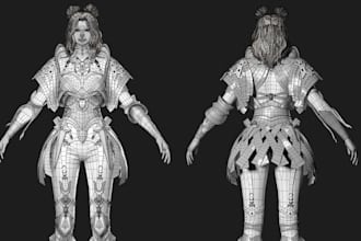 fix ue5 nanite mesh error retopology high ploy character blender game mixamo ue5