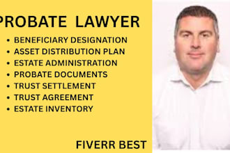 handle probate documents, trust administration and estate planning