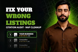 audit your local citations and fix nap consistency errors