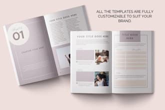 design canva editable workbook, textbook, kids educational, curriculum plan