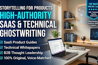 ghostwrite high authority saas articles and technical whitepapers