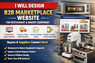 design tradewheel b2b marketplace restaurant cooking equipment bakery machine