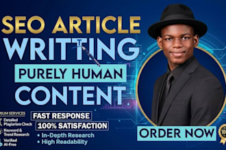 do SEO content writing, blog writing, and article writing