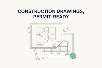 provide construction drawings for city permit compliance