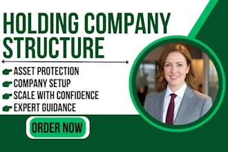 set up holding company llc structure for asset protection and growth