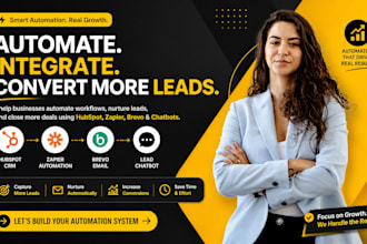 do hubspot crm zapier business campaign automation, brevo ai email lead chatbox
