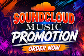 shoutout track promotion soundcloud followers, active listeners