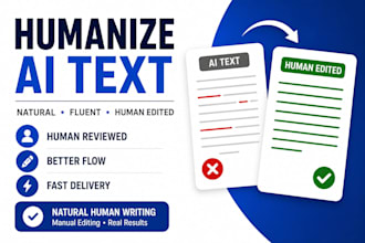 humanize ai text and make it clear and natural