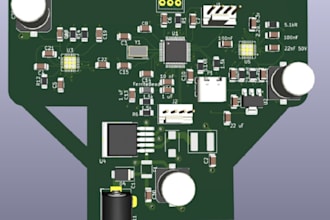 design robotics control pcb, automation pcb design motor driver, stm32, arduino