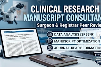provide expert clinical and academic research consulting