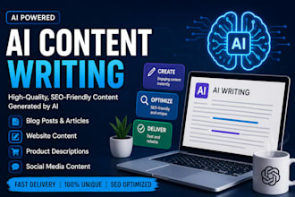 create ai content using chatgpt for blogs and business