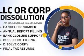 dissolve wyoming llc, delaware llc, US llc, close ein, non resident llc services