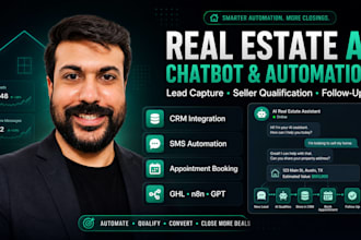 buildan ai automation system and chatbot for real estate investors and agents