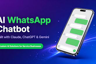 build an ai chatbot for whatsapp with custom workflows